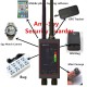 Profesionálny rádiový detektor (1MHz-12000MHz – WiFi, GPS, GSM, 3G, 4G, RF, audio, video) proti špionáži s dlhou magnetickou LED anténou