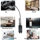 Profesionálny rádiový detektor (1MHz-12000MHz – WiFi, GPS, GSM, 3G, 4G, RF, audio, video) proti špionáži s dlhou magnetickou LED anténou