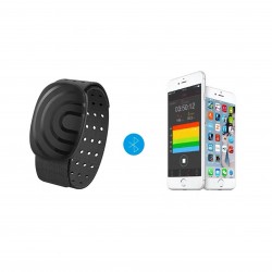 ANT+ a Bluetooth náramok (spárovateľný s IOS/Android) s monitorom srdcového rytmu