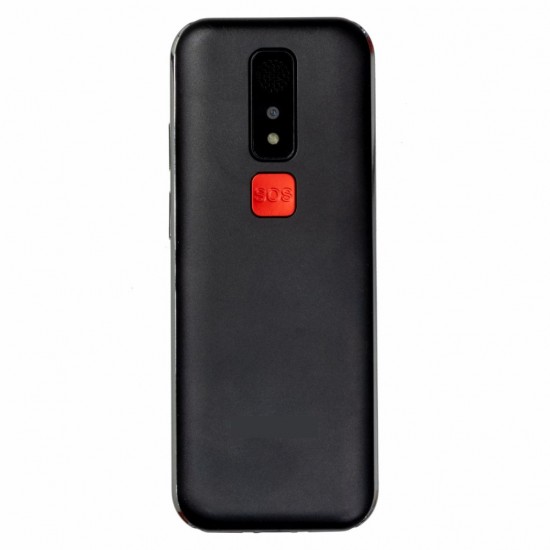 Dual SIM mobil pre seniorov SOS tlačidlo určovanie polohy cez 3 systémy dlhá výdrž batérie