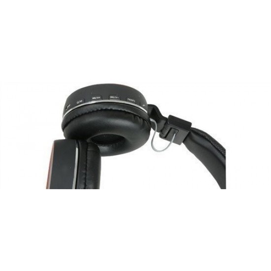 Bluetooth slúchadlá s MP3, rádiom, handsfree v luxusnom čiernom prevedení 
