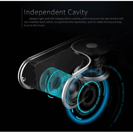 Štýlový Bluetooth prenosný reproduktor, 3D stereo hudba, slot na SD kartu