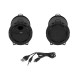 Štýlový 25W Bluetooth prenosný reproduktor, FM rádio, prehrávanie MP3 (slot na SD kartu)