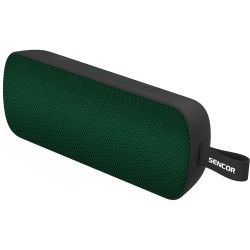 Kvalitnou tkaninou prekrytý vodeodolný 10W Bluetooth prenosný reproduktor, slot na SD kartu, FM rádio