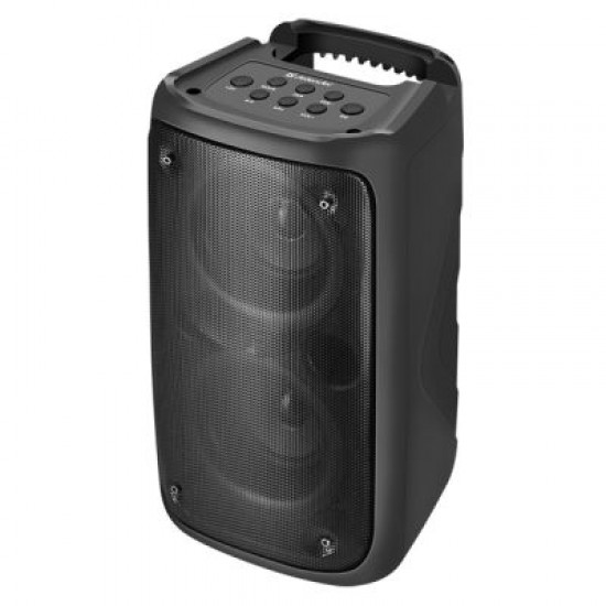 20W Bluetooth prenosný reproduktor, LED podsvietenie, TWS, karaoke, slot na mikro SD kartu, FM rádio