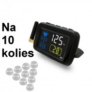 10 ks Senzory tlaku a teploty v pneumatikách pre nákladné vozidlá a kamióny