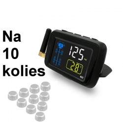10 ks Senzory tlaku a teploty v pneumatikách pre nákladné vozidlá a kamióny